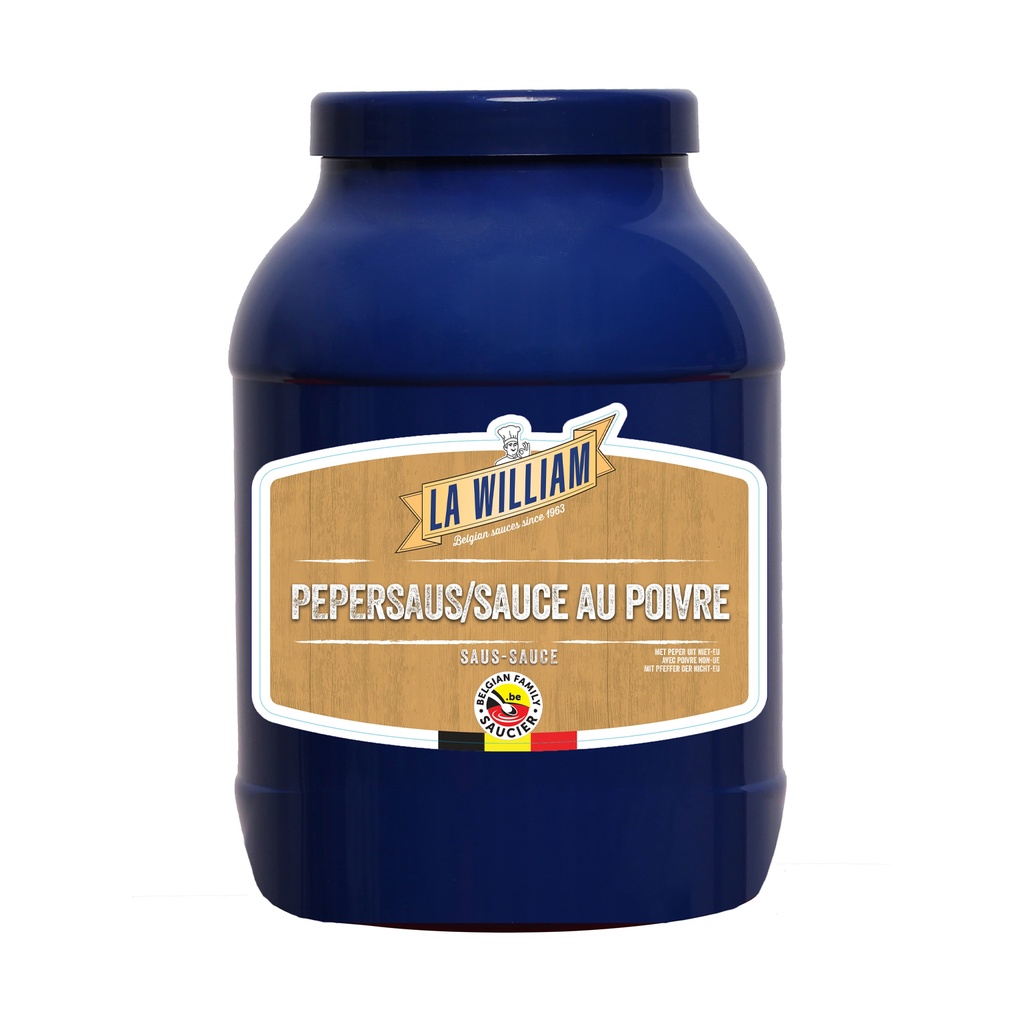 Peper Saus La William Pet 3 L