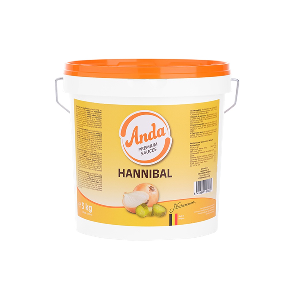 Hannibal Saus Anda Emmer 3 L