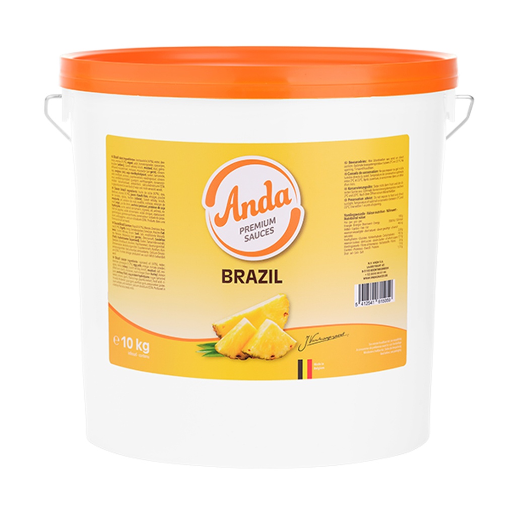 Brasil Saus Anda Emmer 10 L