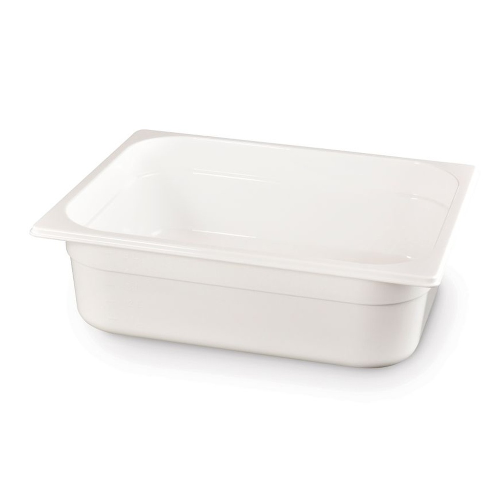 Gastro Normbak 1/2 - Pc - 100 mm - Wit - Hendi - 862476