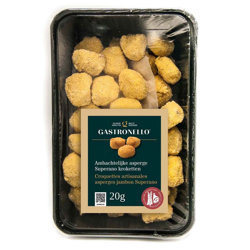 Asparagus and Superano Croquette Gastronello 60 x 20 gr