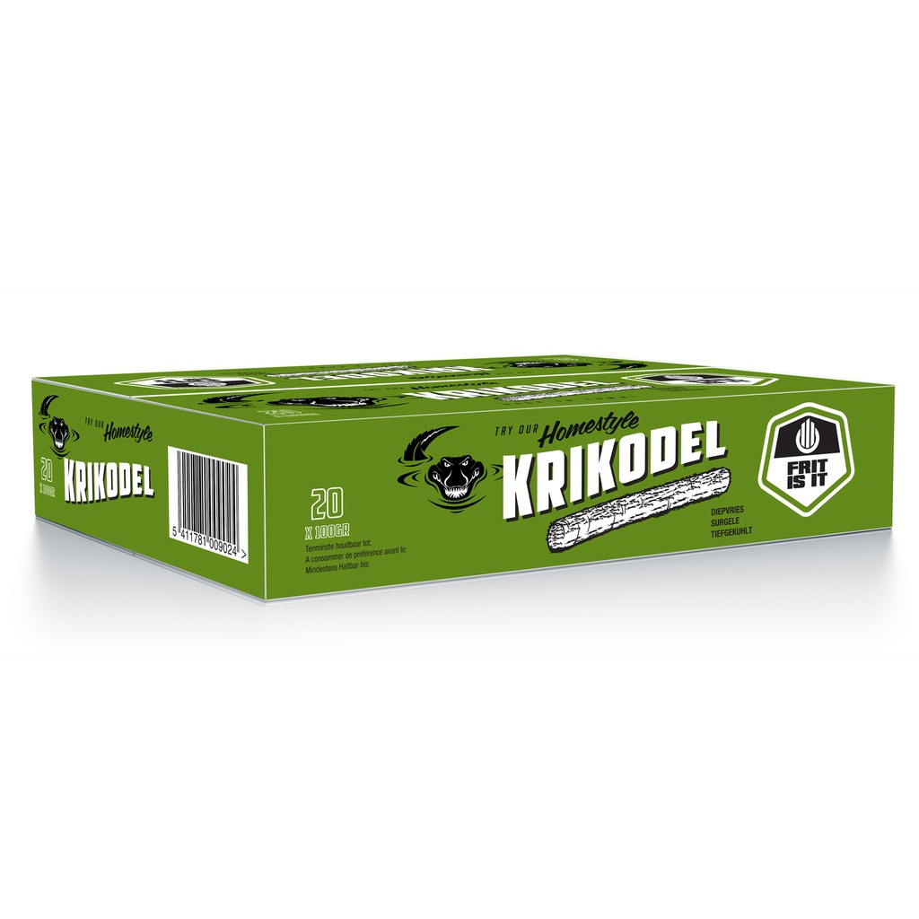 Krikodel Frit is it 20 x 100 gr