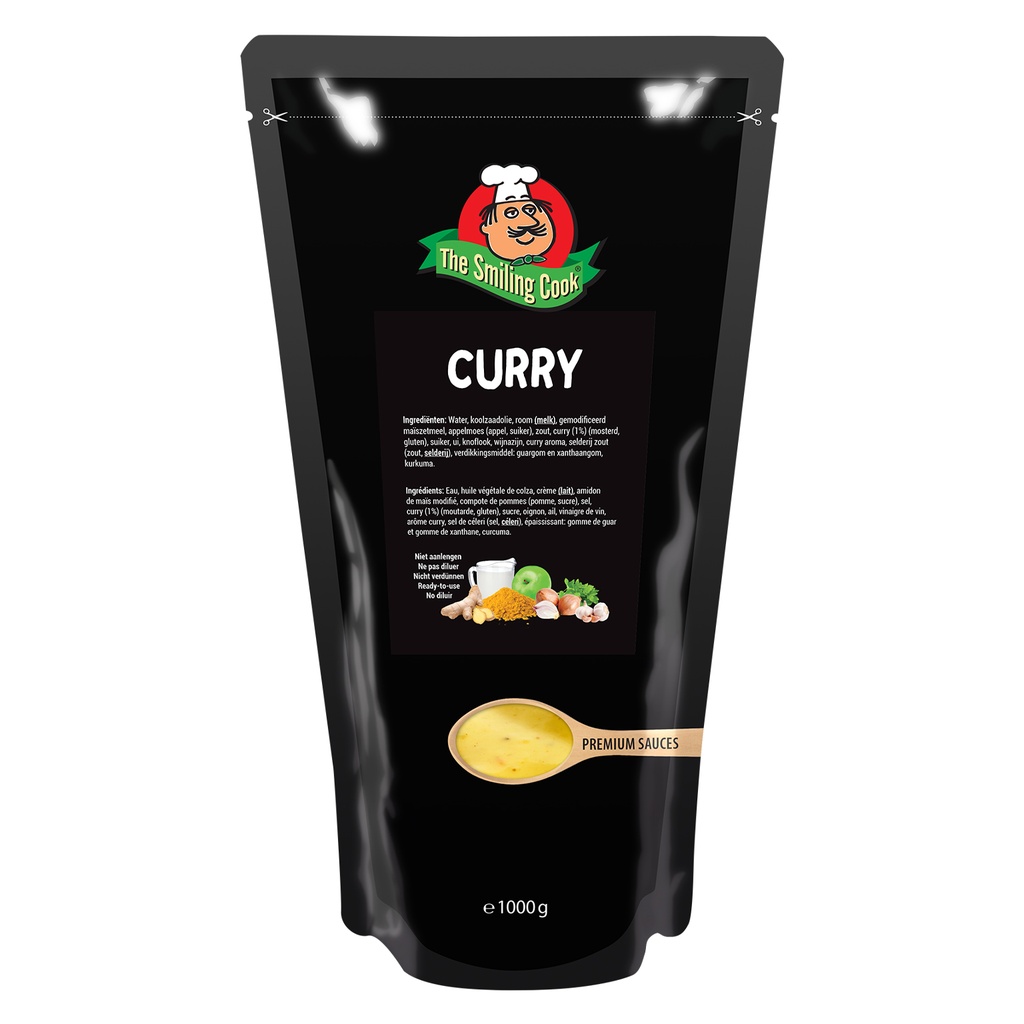 Curry Saus - Smiling Cook 1 kg