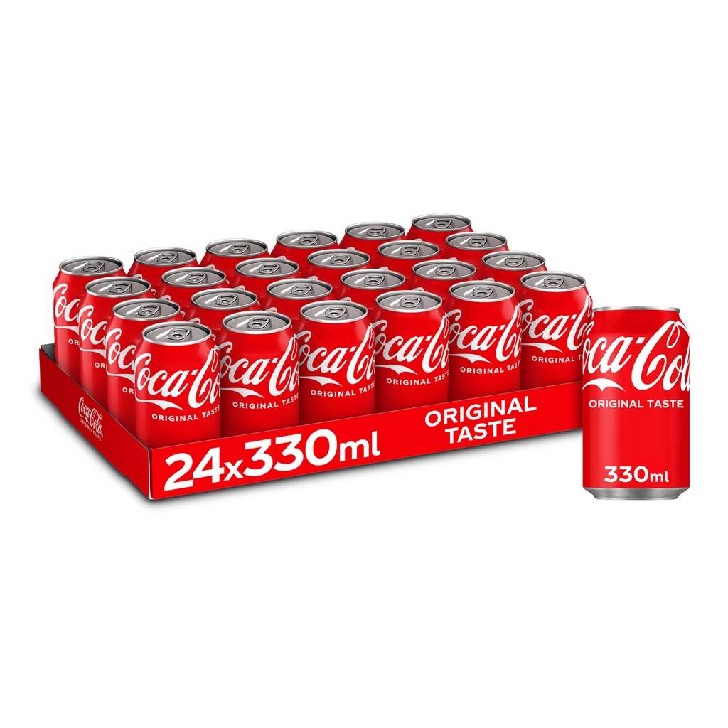 Coca Cola Blik Voor Automaten 24 x 33 cl