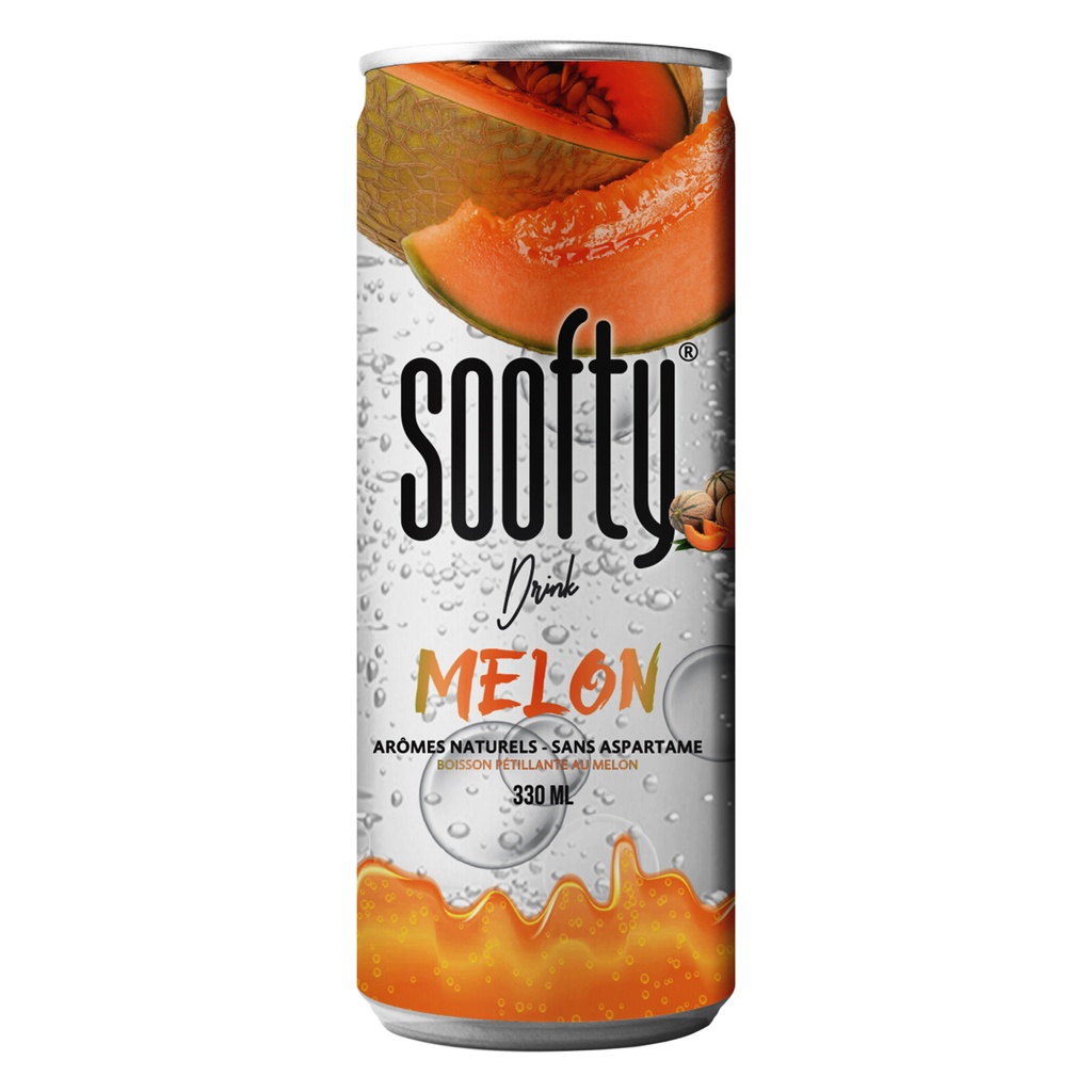 Soofty Melon Can 24 x 33 cl