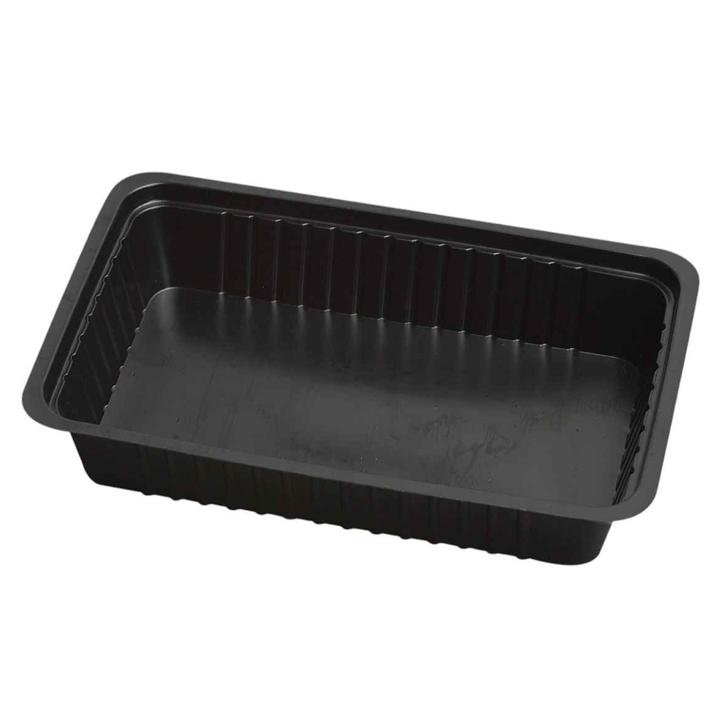 A 15 Barquette Noir - 4  x 250 pcs - 685 cc