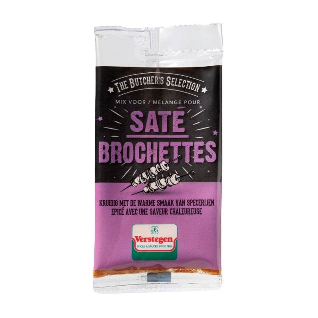 Stick Butcher Mix Voor Saté - Verstegen 30 x 9 gr