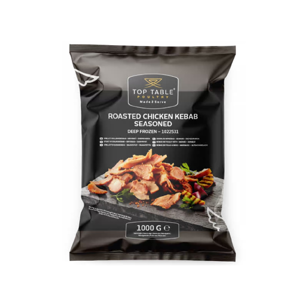 1022531 Chicken Kebab Grilled Top Table 1 kg