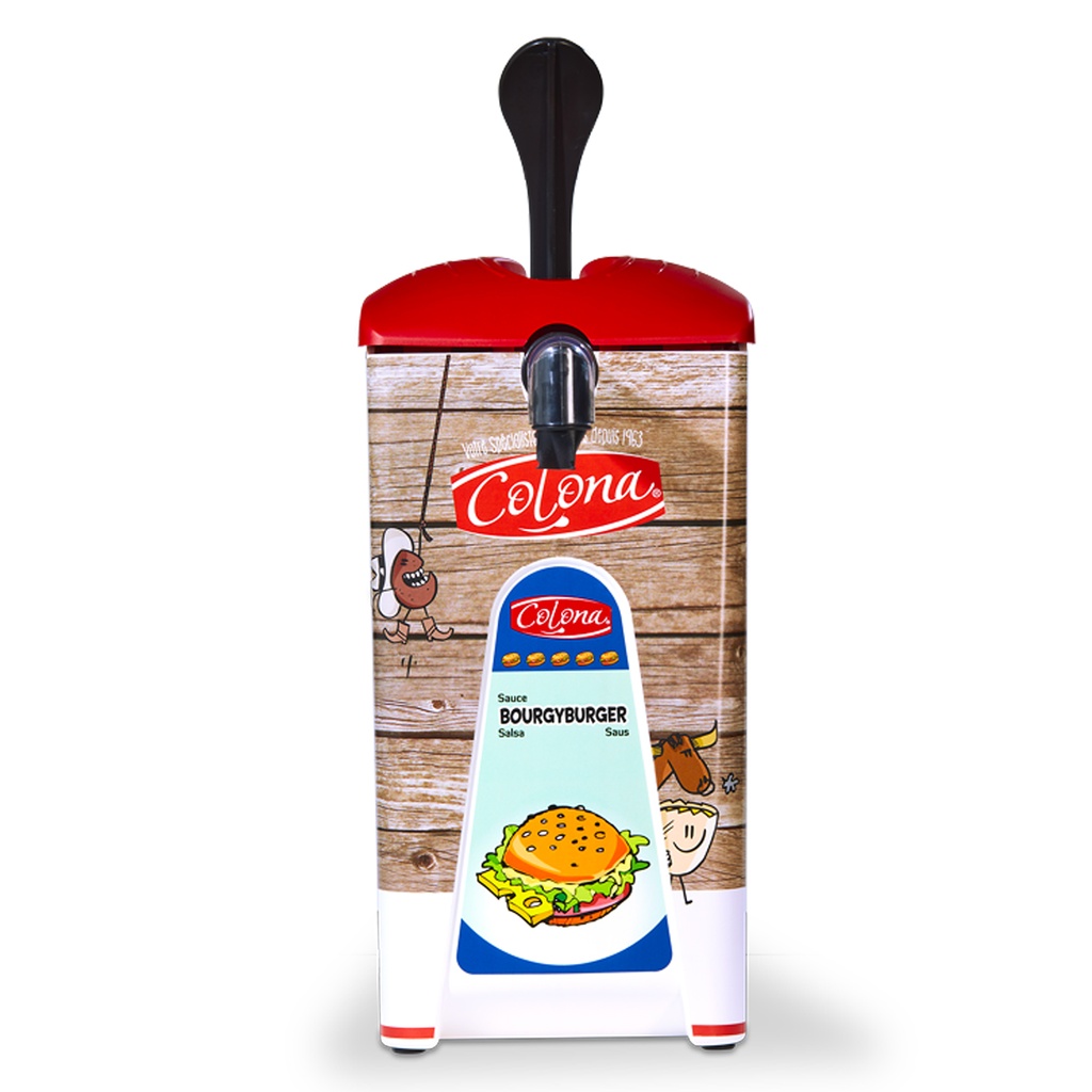 Bourgy Burger Bib Colona 2 x 4 L