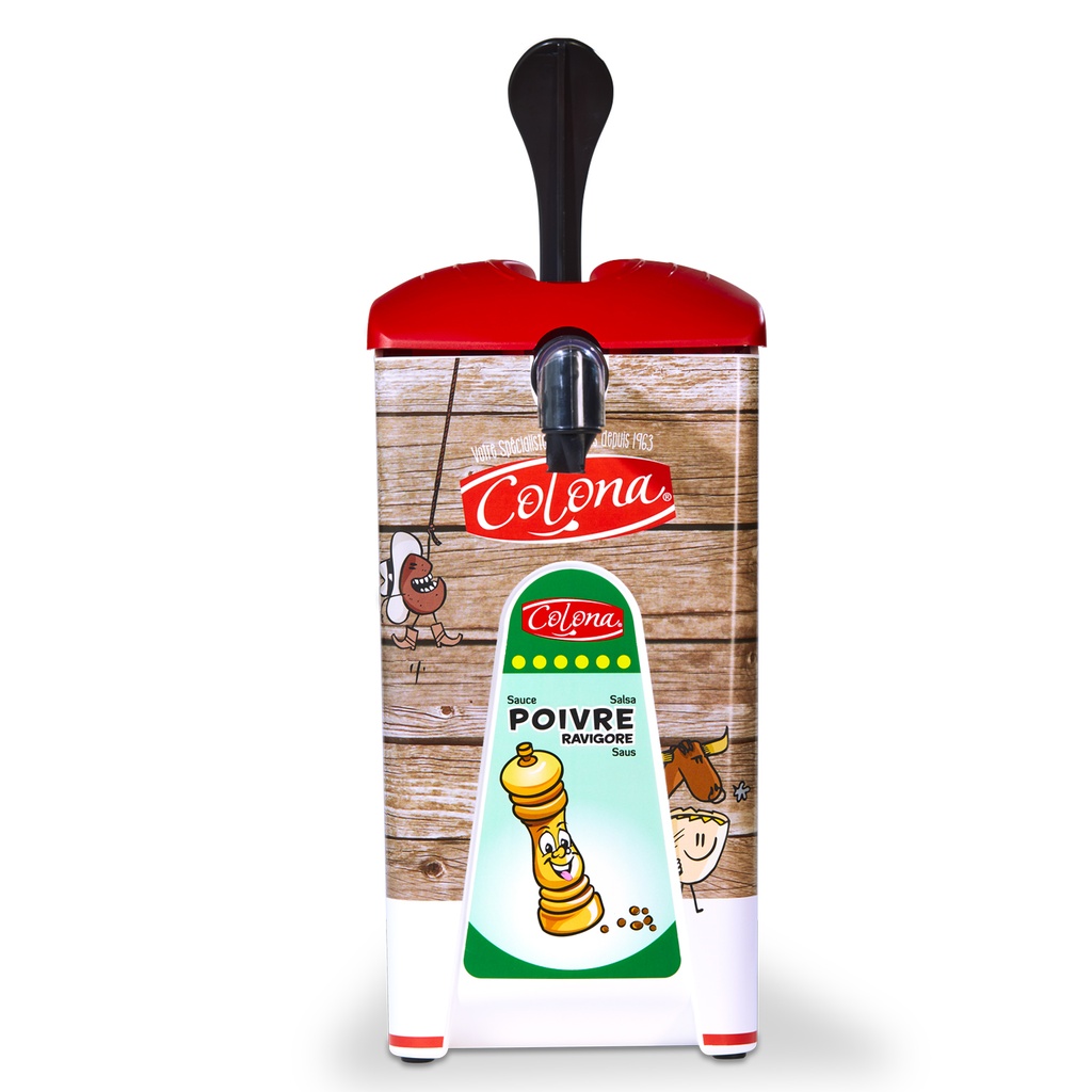 Peper Saus Colona Bag 2 x 4 L