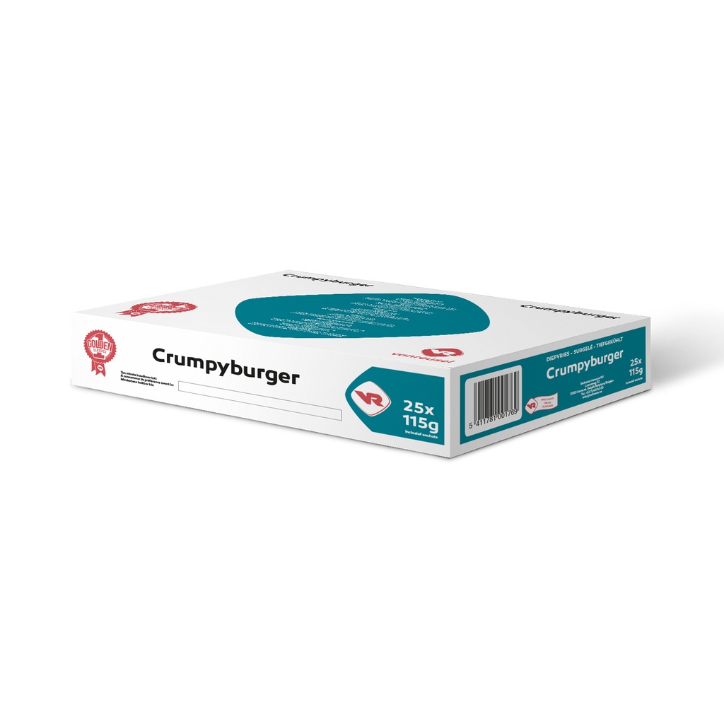 Crumpy Burger Vanreusel 25 x 115 gr