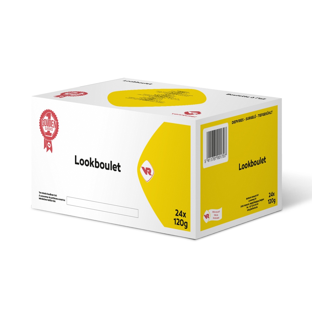 Gehaktbal Look Boulet Vanreusel 24 x 120 gr