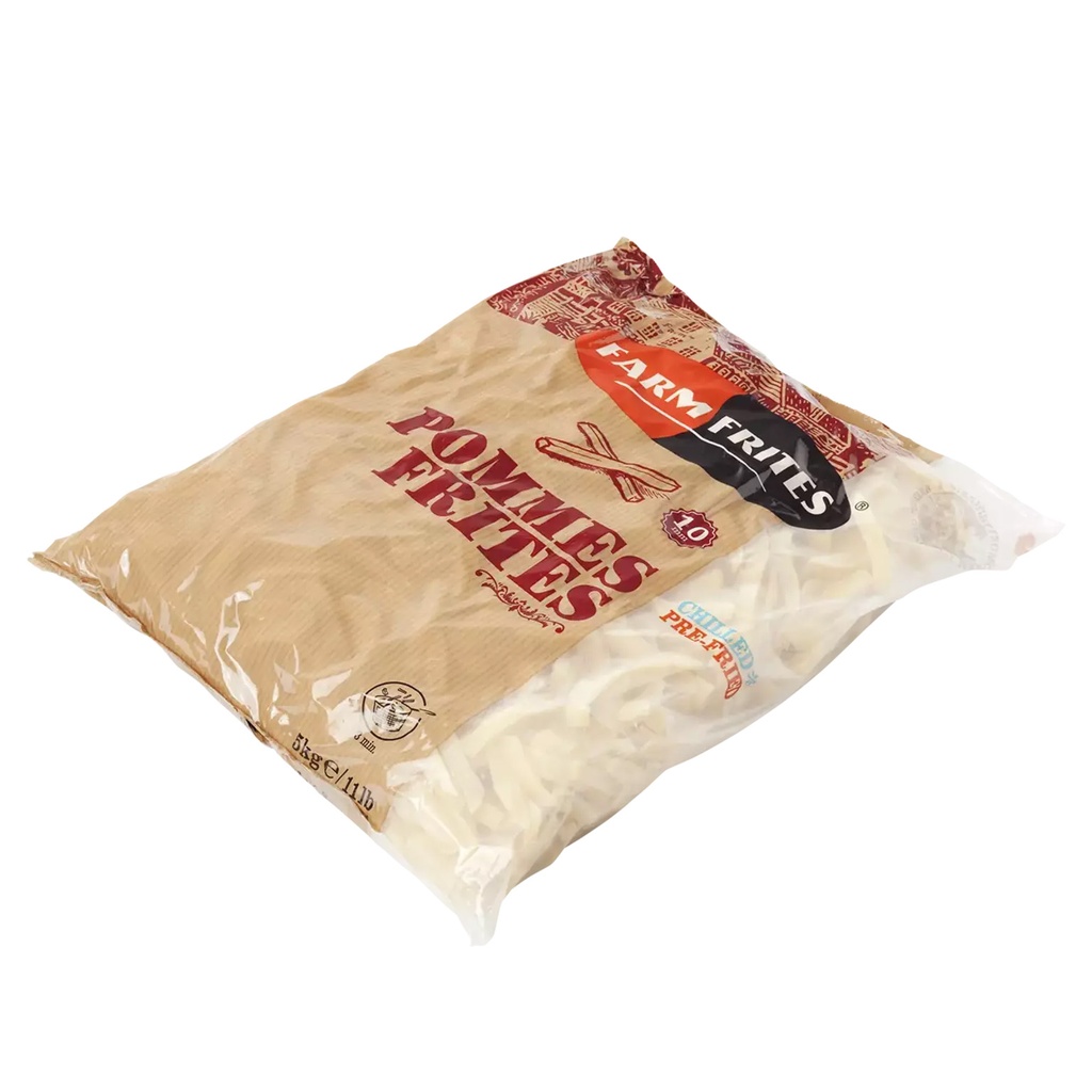 Frieten 10 mm Gastro Farm Frites 2 x 5 kg