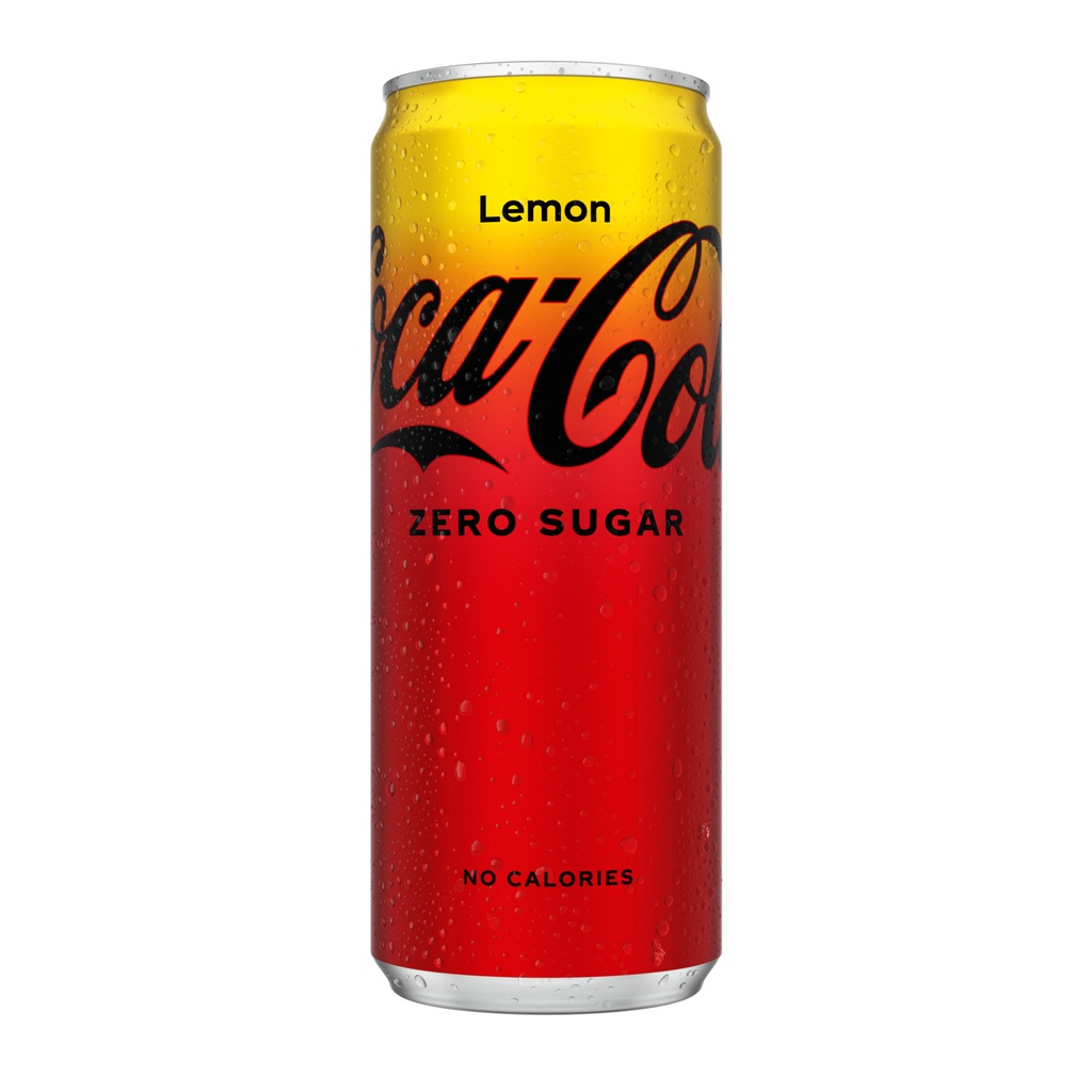 Coca Cola Zero Lemon Can (24x33cl)