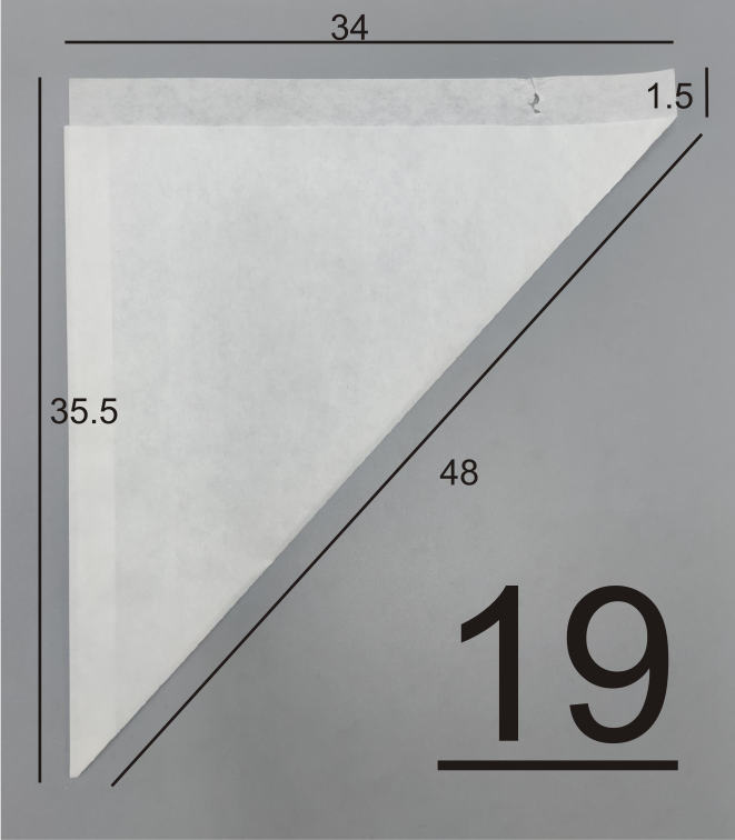 Tipzakken Nr 19 Oliebolzak/Papier 1000 st