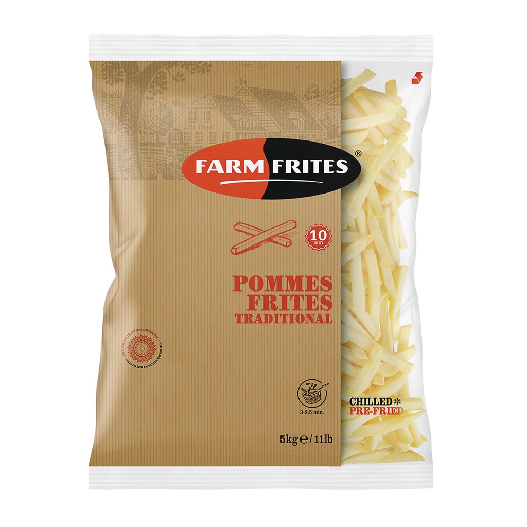 Frieten 10 mm - Farm Frites 2 x  5 kg