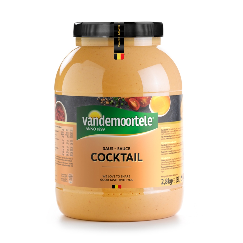 Cocktail Saus Vandemoortele Pet 3 L