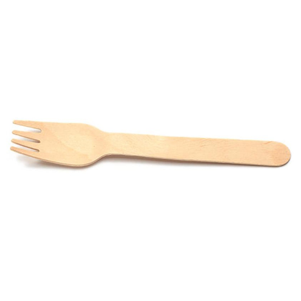 Fourchettes En Bois 160 mm 100 pcs