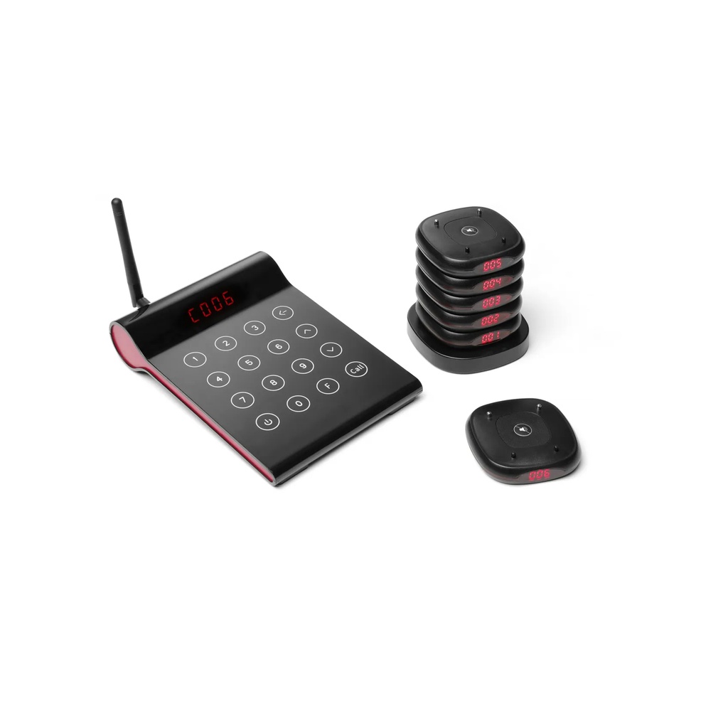 201633 Oproepsysteem voor Restaurant inclusief 10 piepers