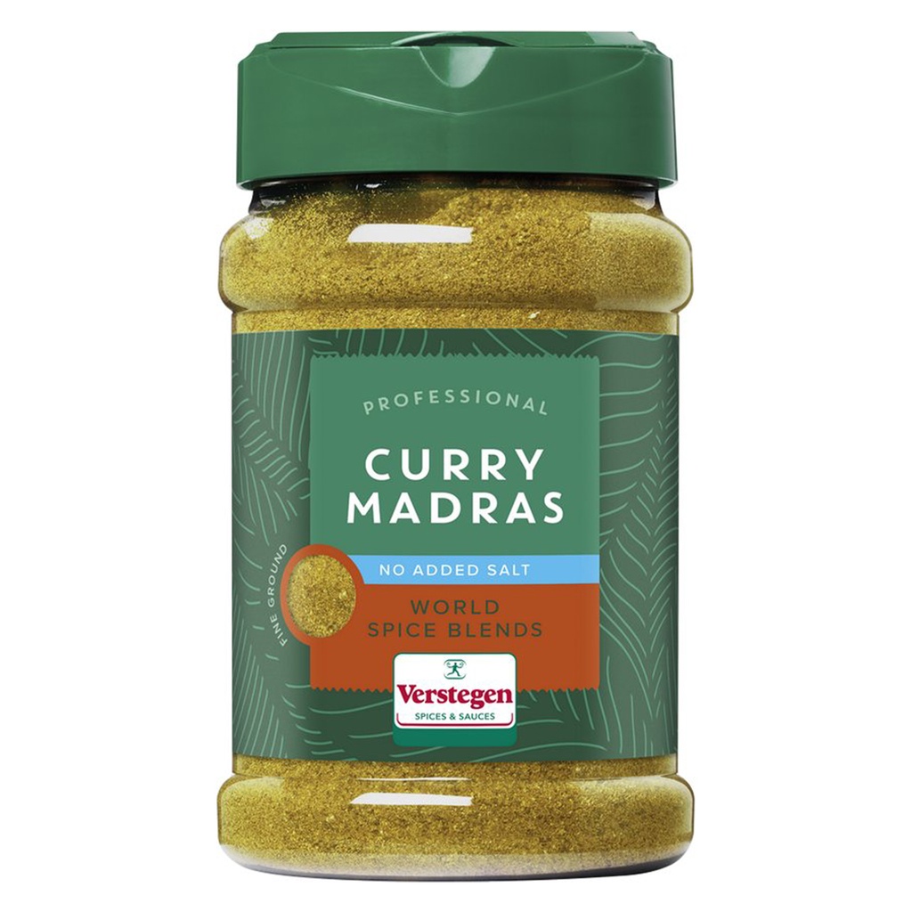 Curry Poeder Madras Zonder Zout Verstegen 165 gr