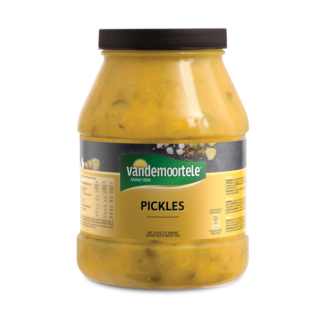 Pickels Vandemoortele Pet 2,4 L