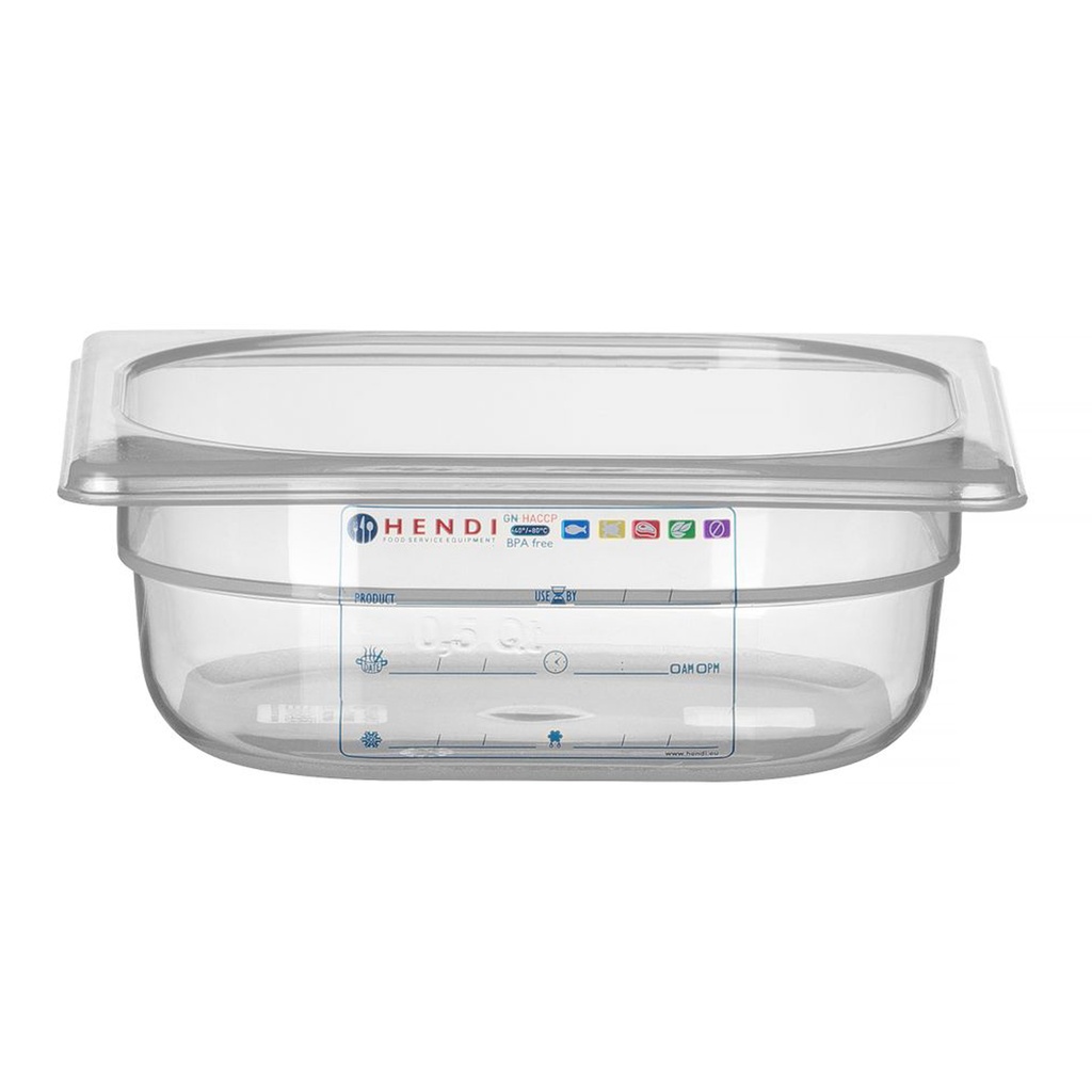 Gastro Normbak 1/6 - 65 mm - Pp - Hendi - 880487