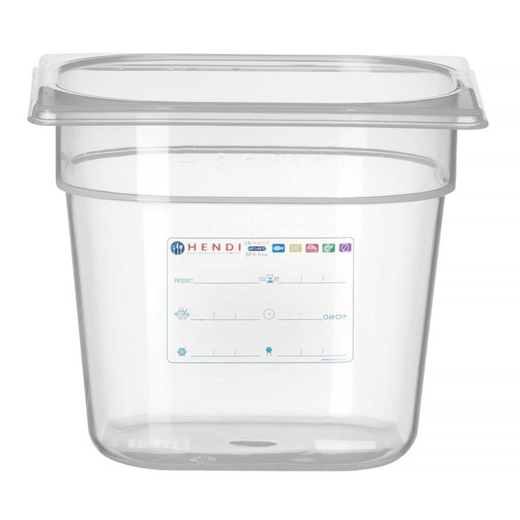 Gastro Normbak 1/6 - 150 mm - Pp - Hendi - 880463