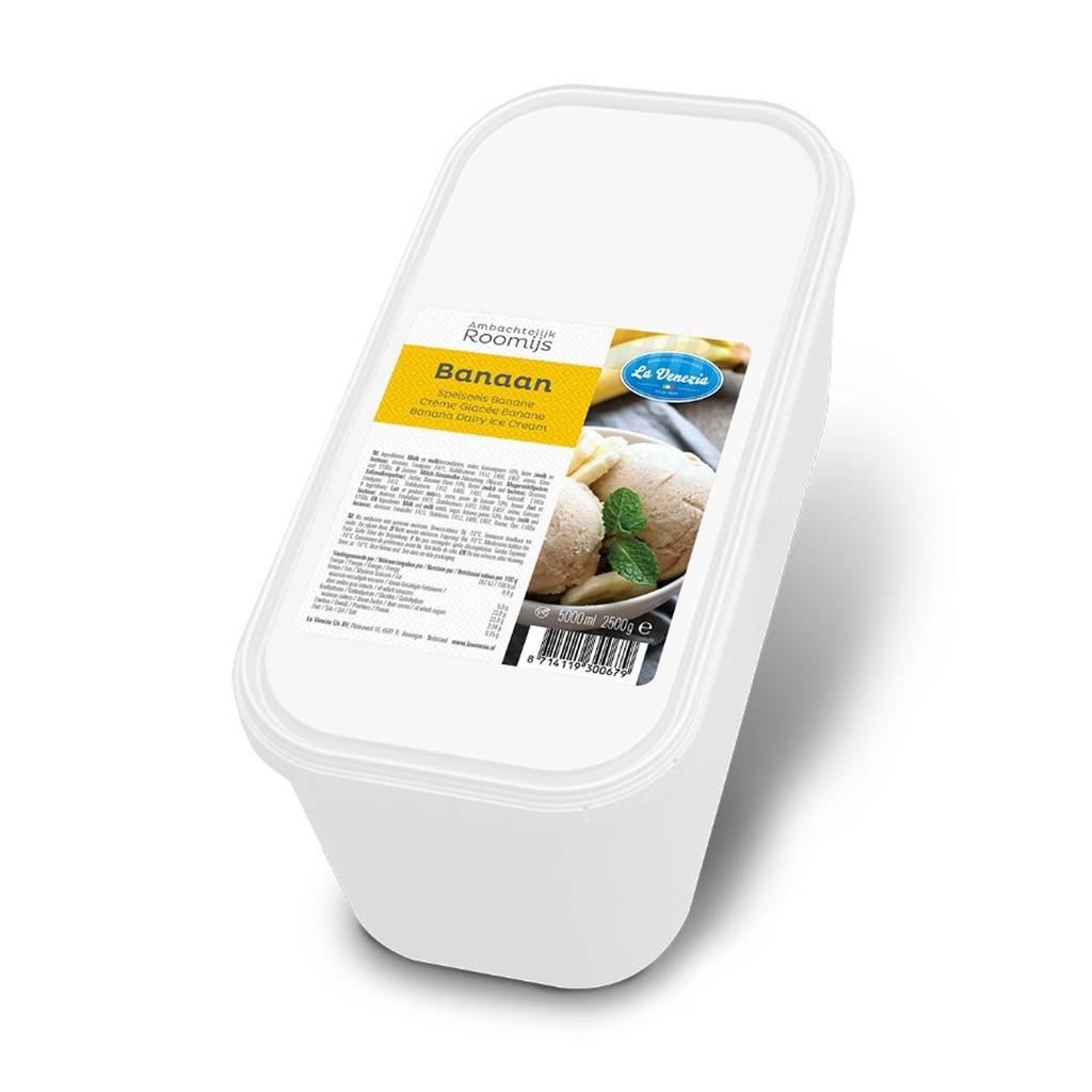 Banaan Dessertijs La Venezia 5 L