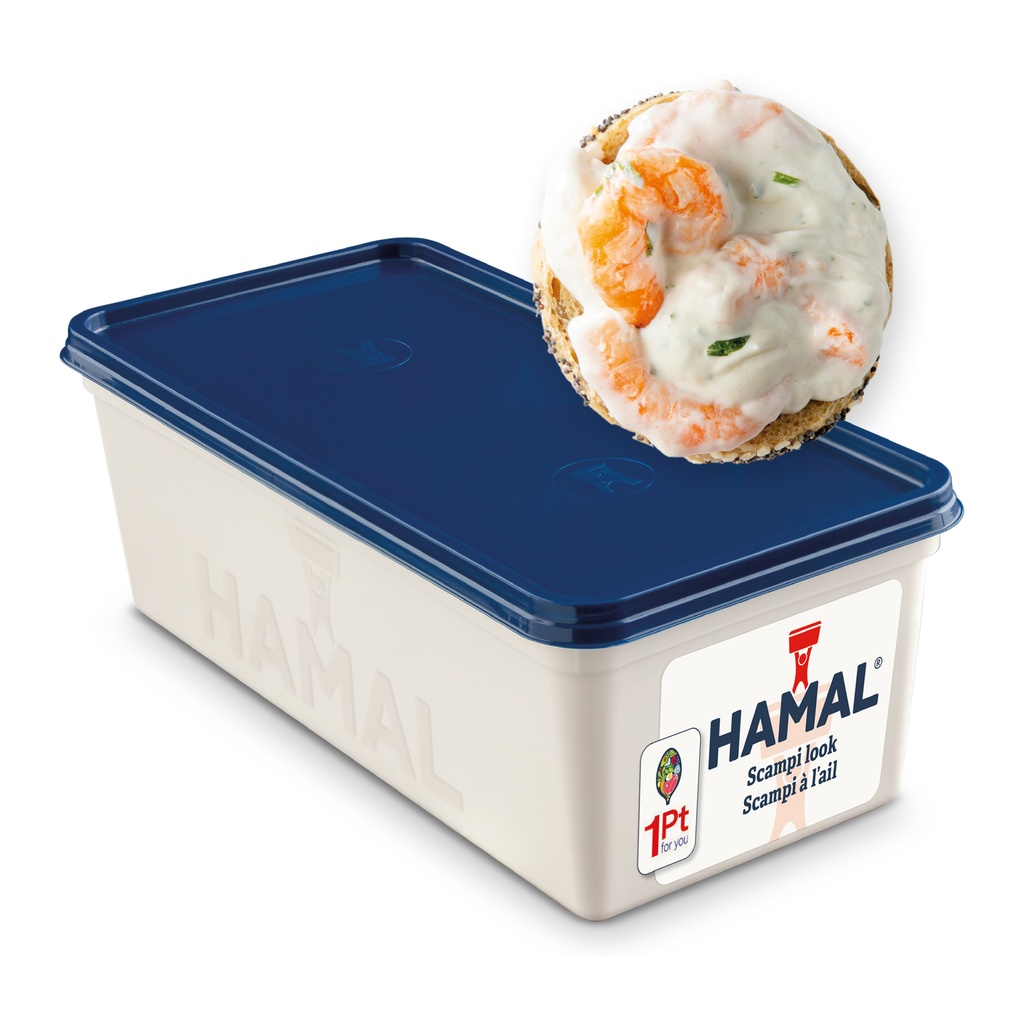 Salade de scampis à l’ail Hamal – Barquette 1 kg