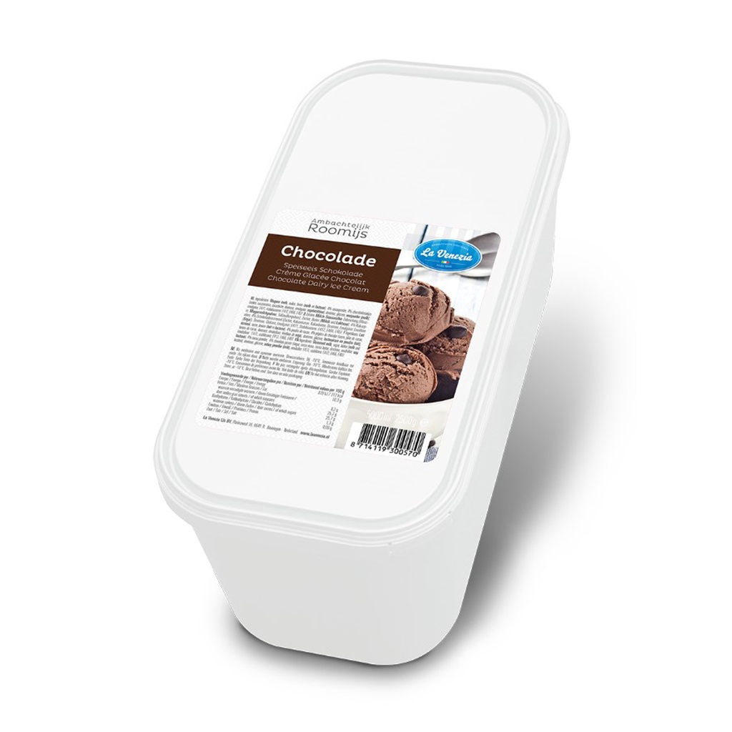 Chocolade Dessert Ijs La Venezia 5 L