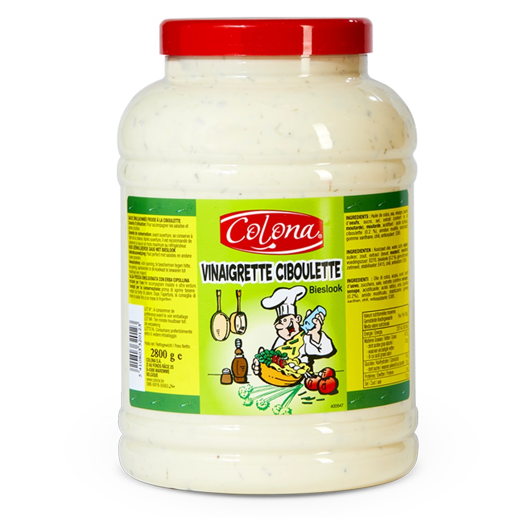 Vinaigrette Bieslook Colona 3 L