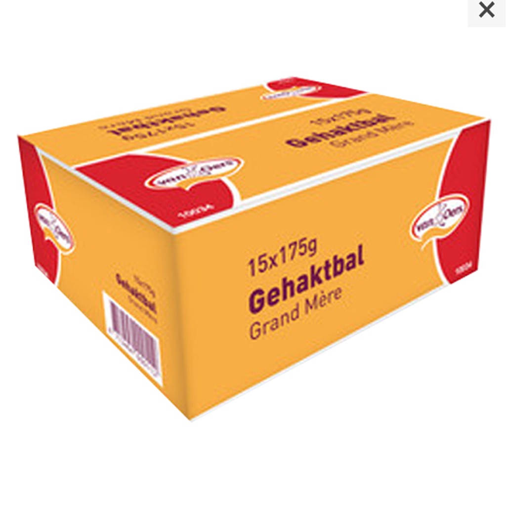Boulettes grand Mère Van Oers 25 x 120 gr