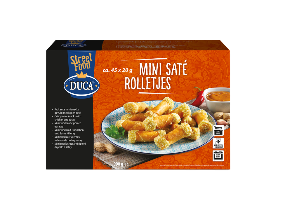 Mini Satay Rolls Duca 45 x 20 gr