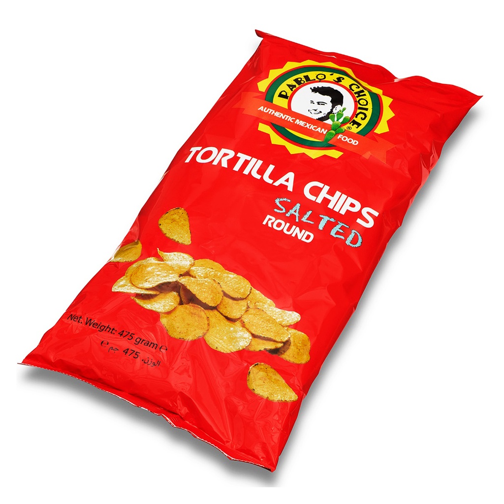 Tortilla Chips Naturel Round La Streetfood 475 gr