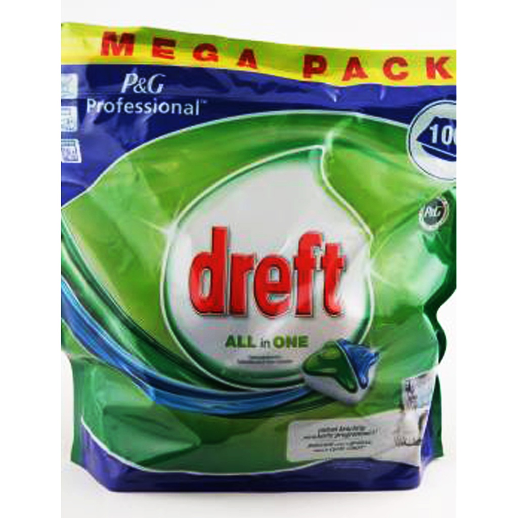 Dreft Tabs Lave-Vaiselles All-In-One - 90 pcs