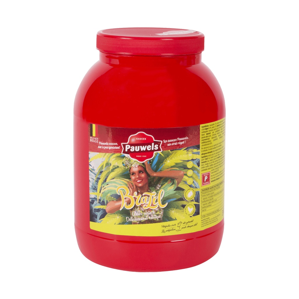 Brasil Saus Pauwels Pet 3 L