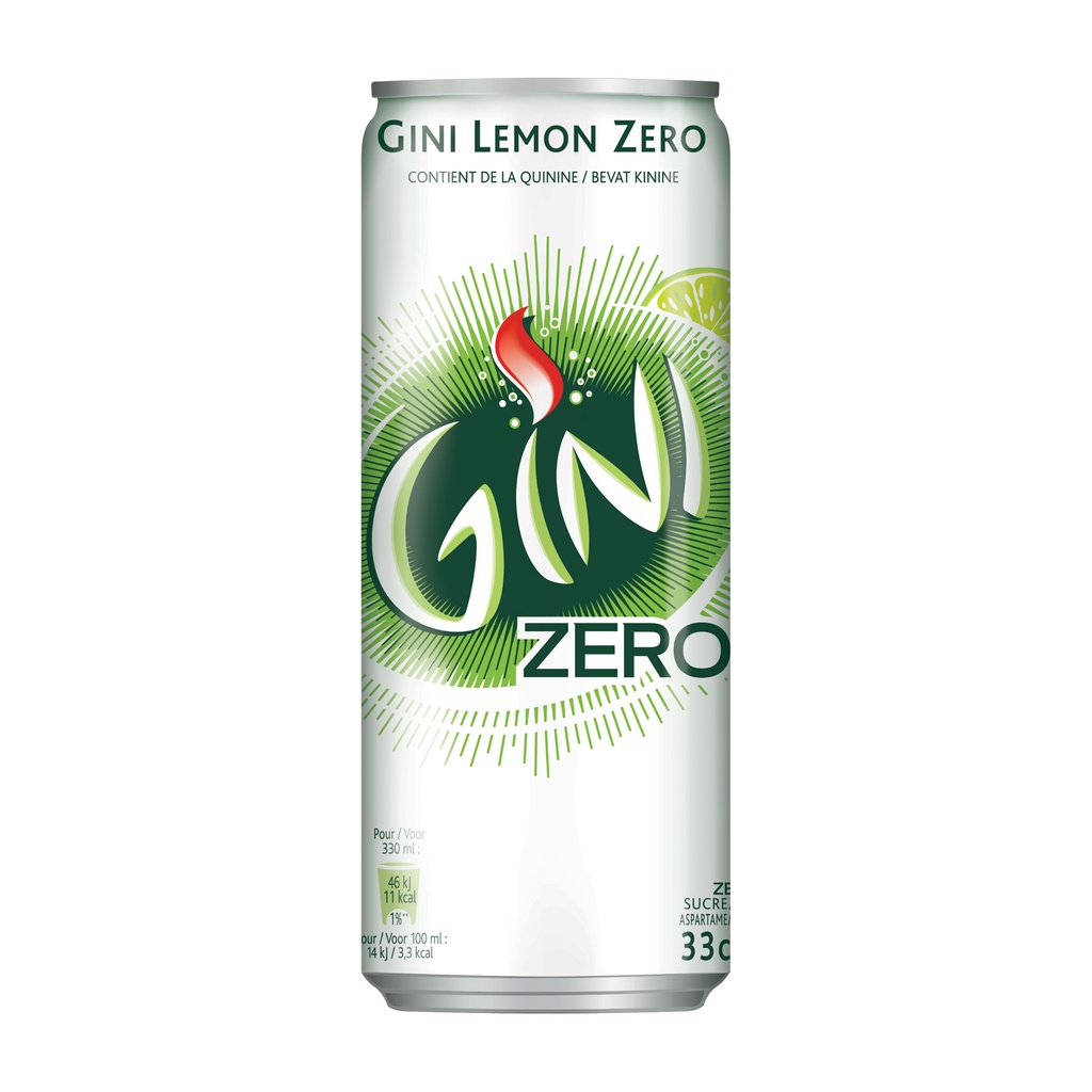 Gini Zero Sleek Can 4 x 6 x 33 cl
