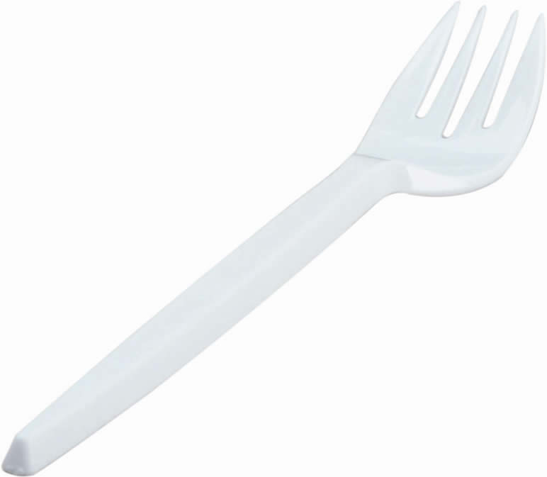 Forks Classic white 16 cm 50 pcs