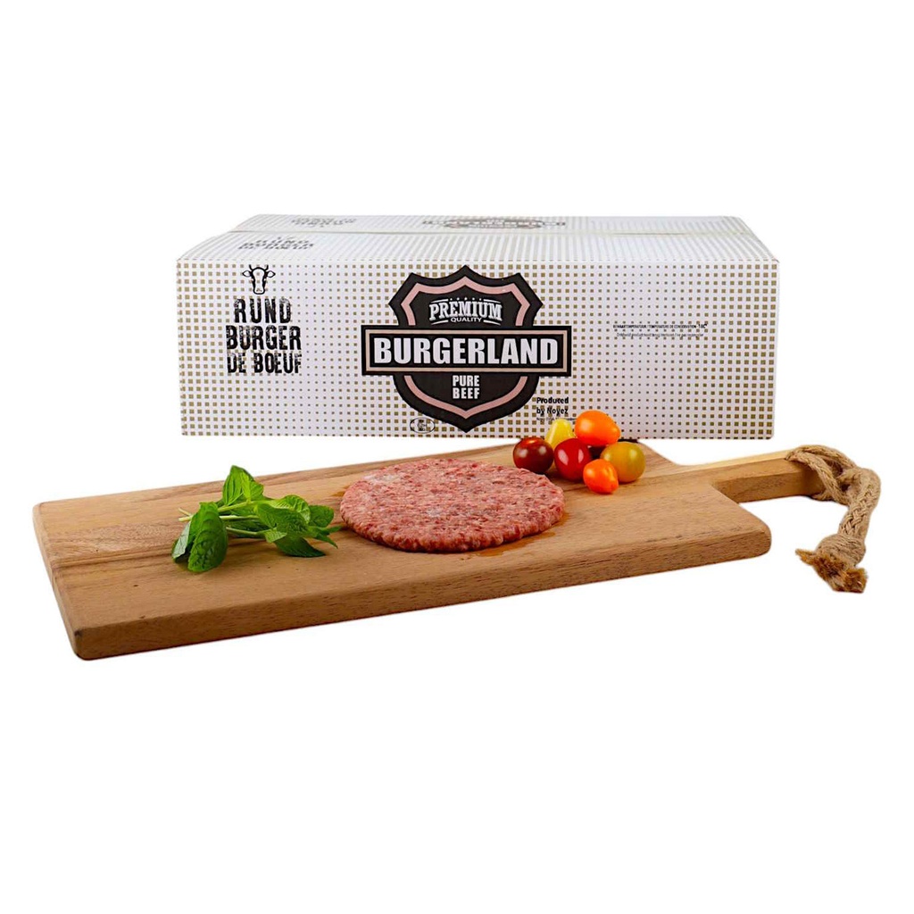 Beefburger 140 gr Rustiek - Burgerland 36 x 140 gr