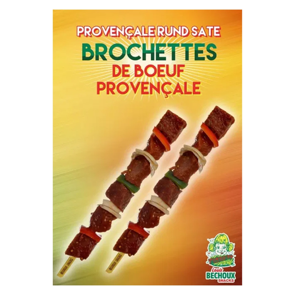 Provencaalse Rund Brochetten Bechoux 25 x 130 gr