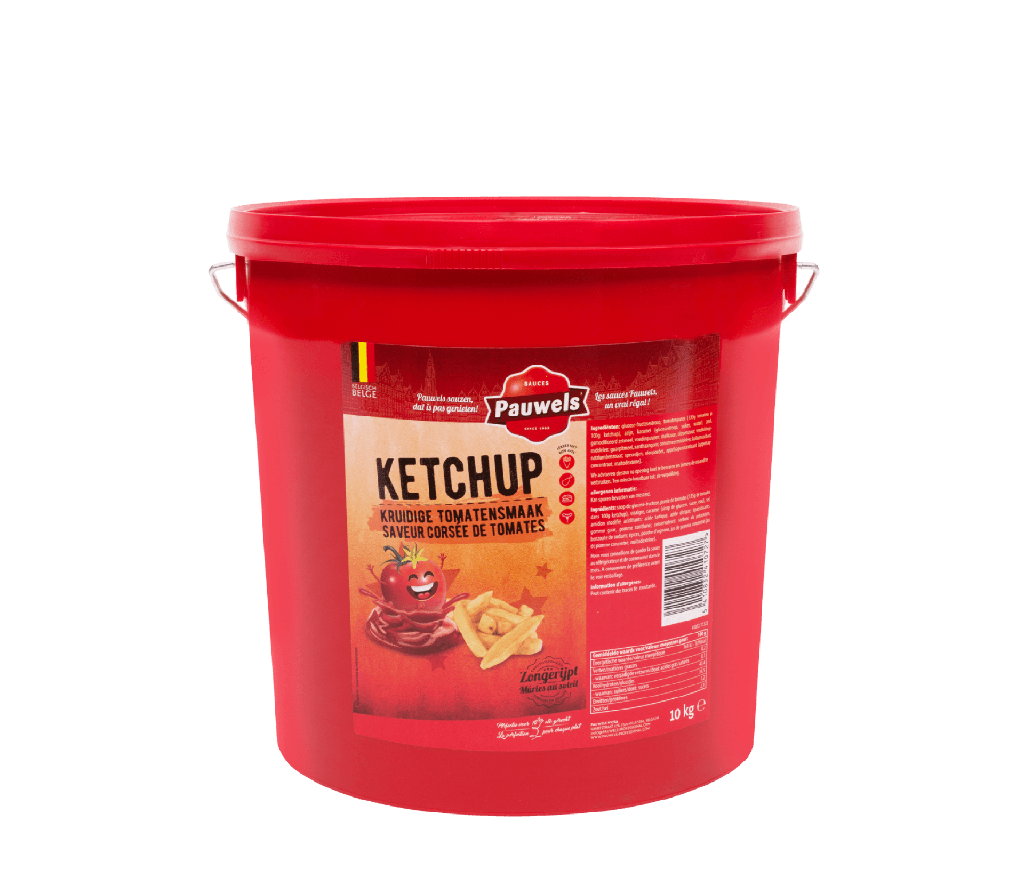 Tomato Ketchup Pauwels Bucket 10 L