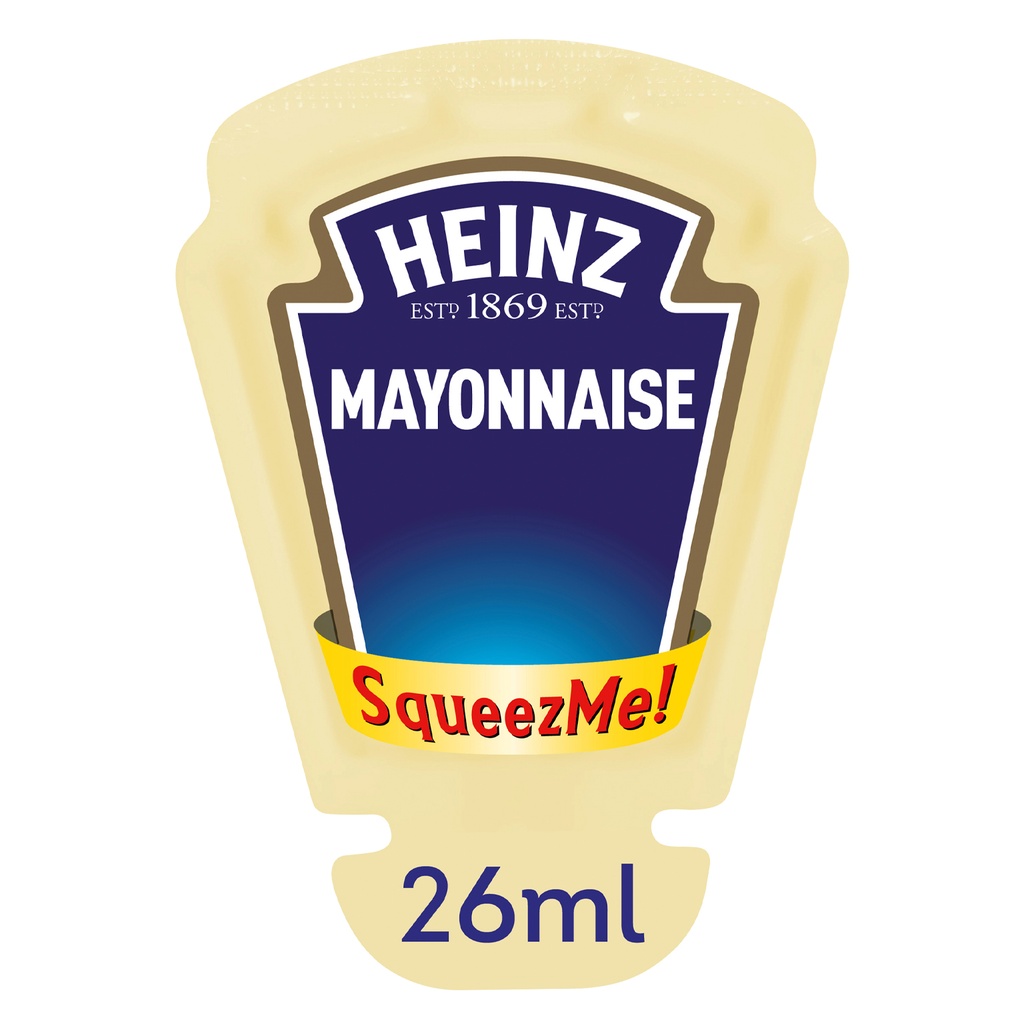 Saus Porties Mayonaise Cups Heinz 100 x 27 ml