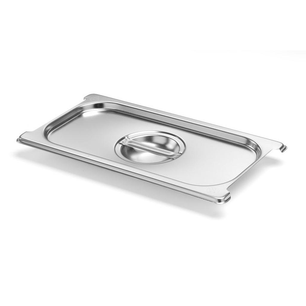 Gastro Norm Deksel 1/3 - Budget Line - Uitsparing Voor Handgrepen - Hendi - 817841