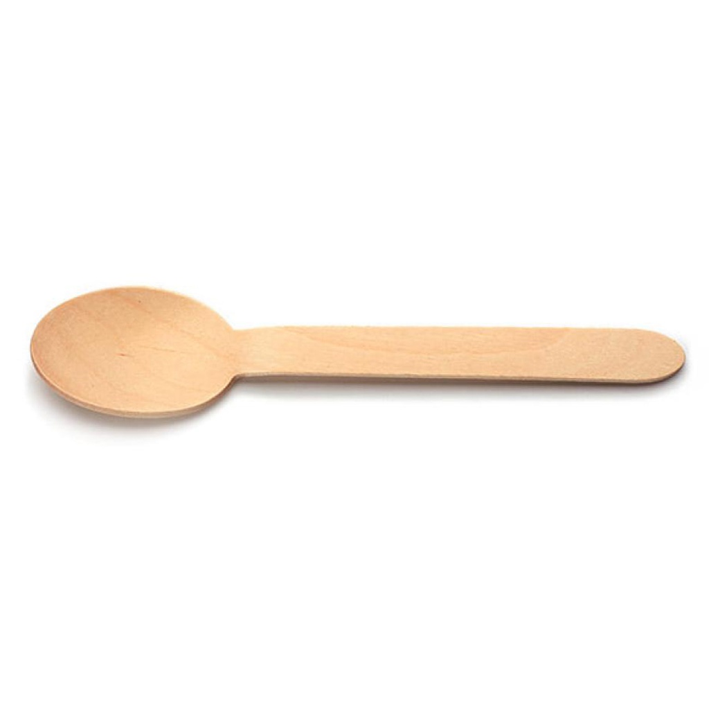 Houten Lepel 160mm Sier 100 st 