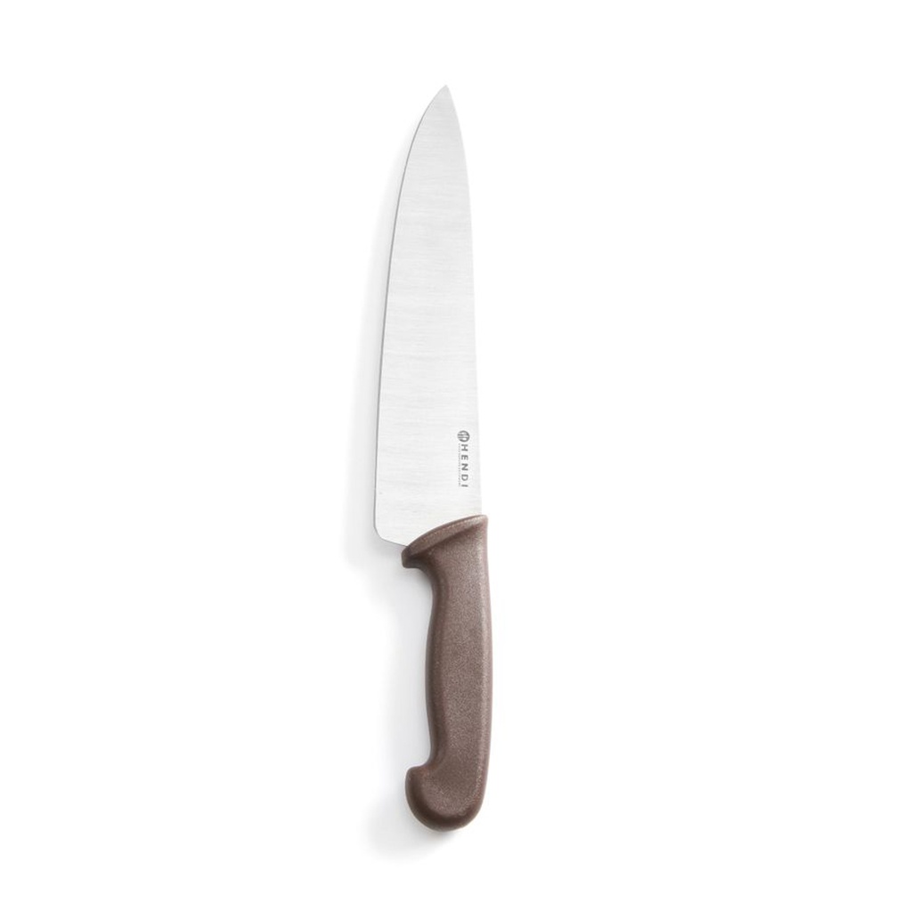 Mes Gegaard Vlees - Bruin - 385Mm - Hendi - 842799