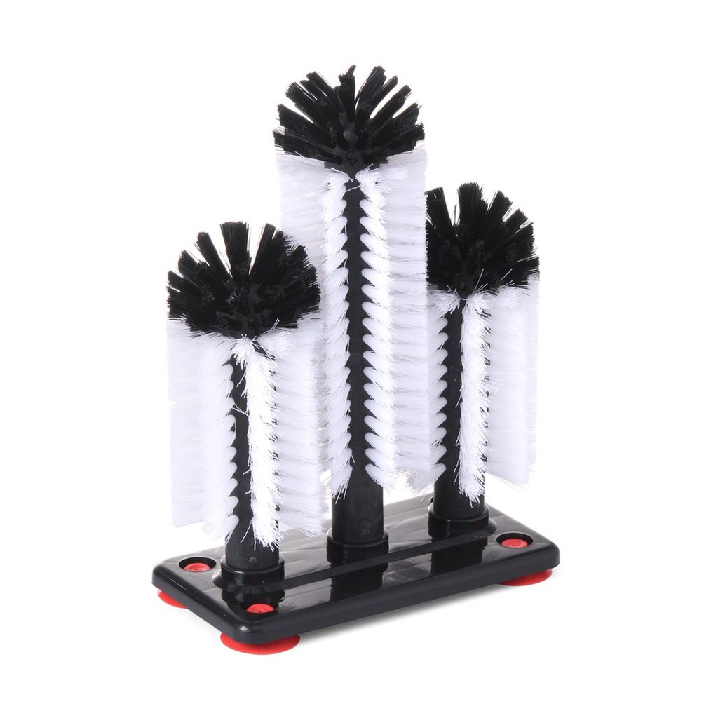 696040 Brosse A Verres 190 x 100 x 250mm  Hendi 