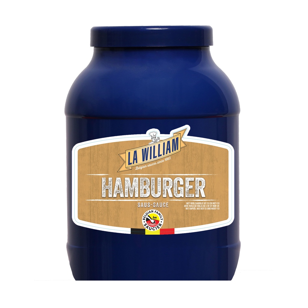 Hamburger La William Pet 3 L