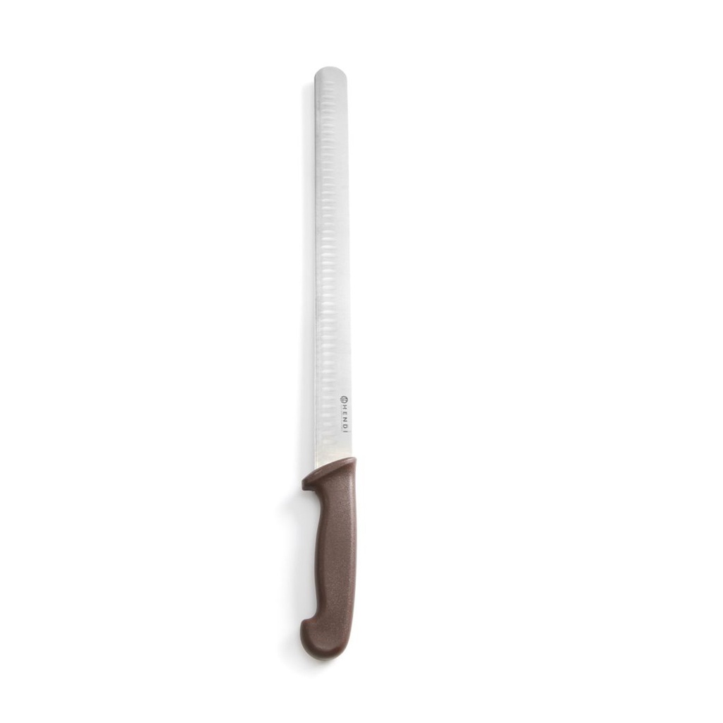 Mes Gegaard Vlees 350Mm - Bruin - Hendi - 842966