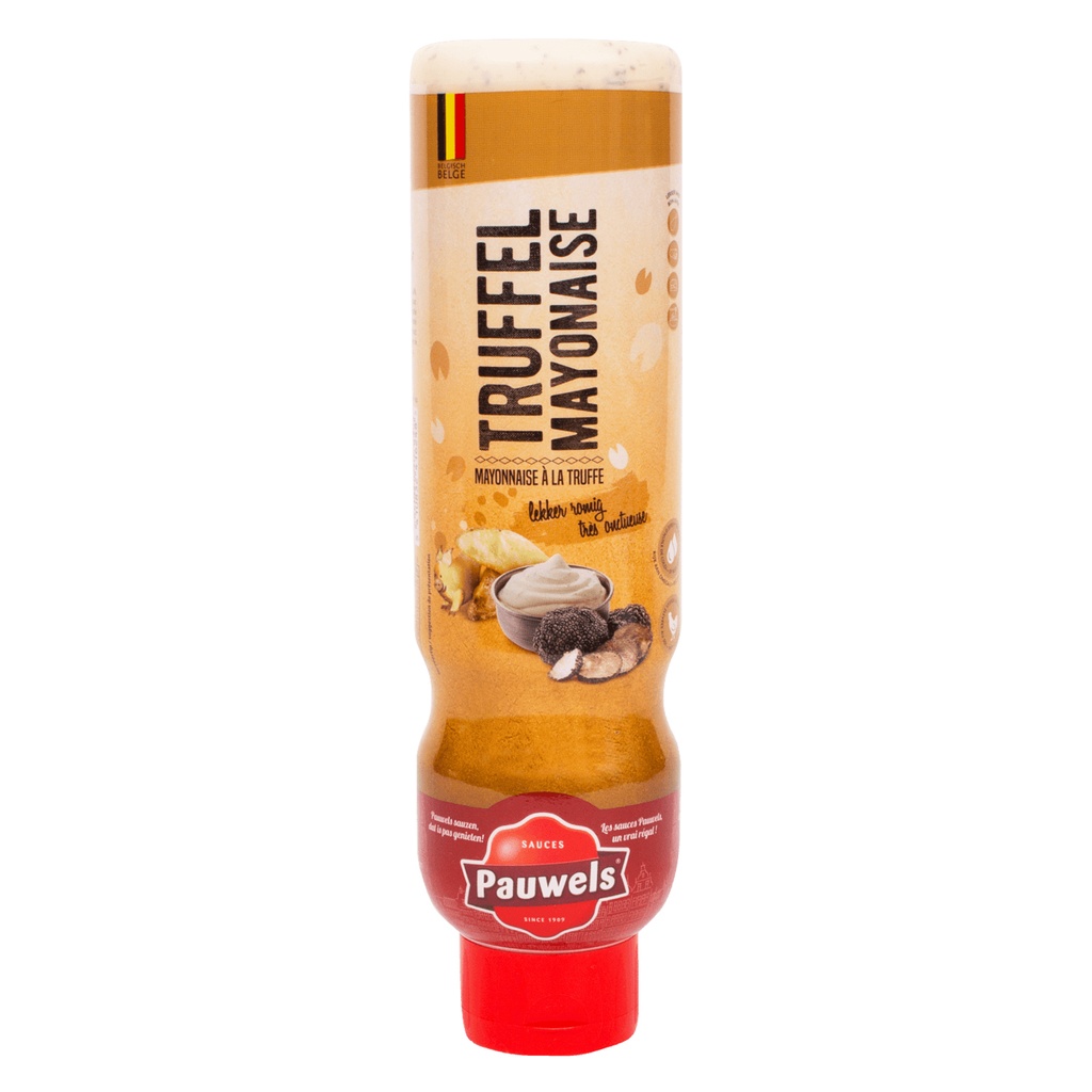Truffle Mayonnaise Pauwels Tube 1 L
