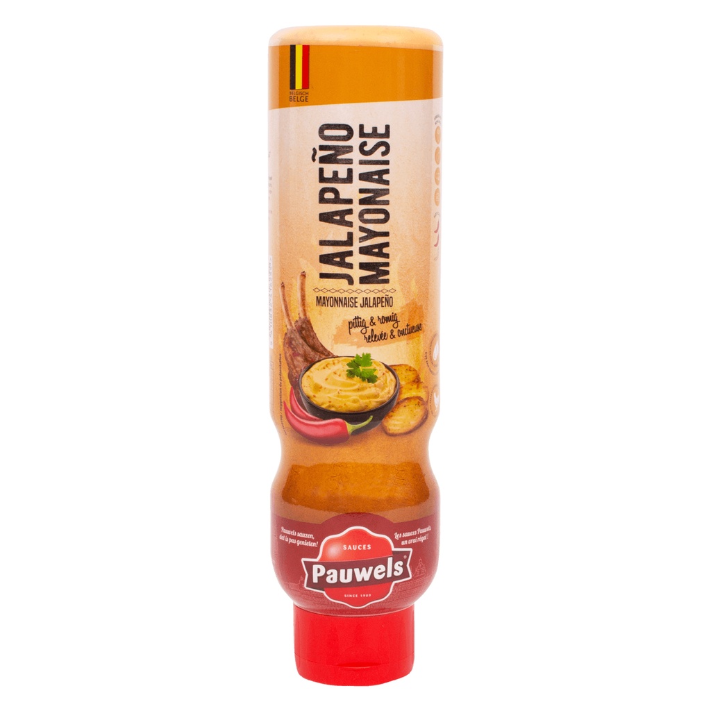 Jalapeno Mayonaise Pauwels Tube 1 L